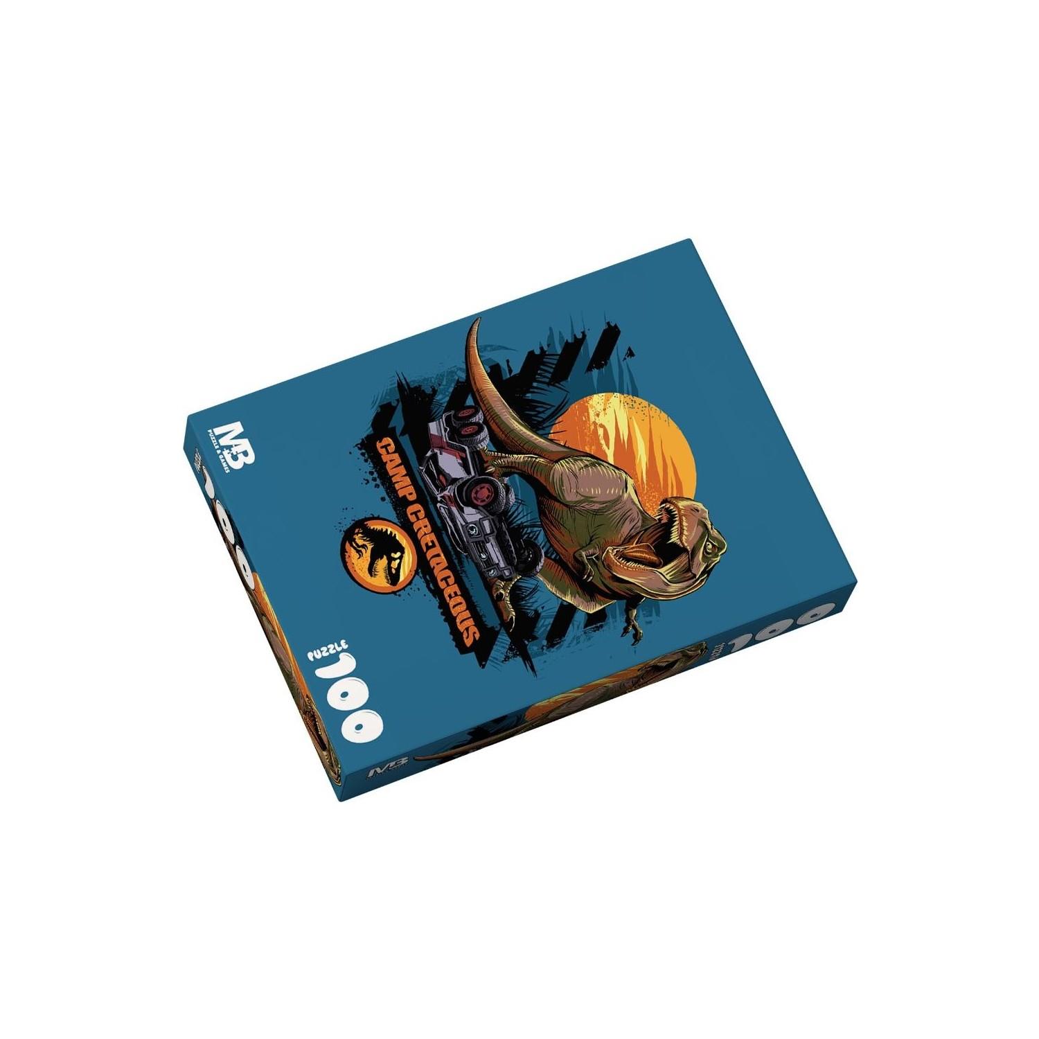 Mabbels Puzzle 100 Parça Jurassic Park-jurassic World Camp Cretaceous 100 Parça Puzzle
