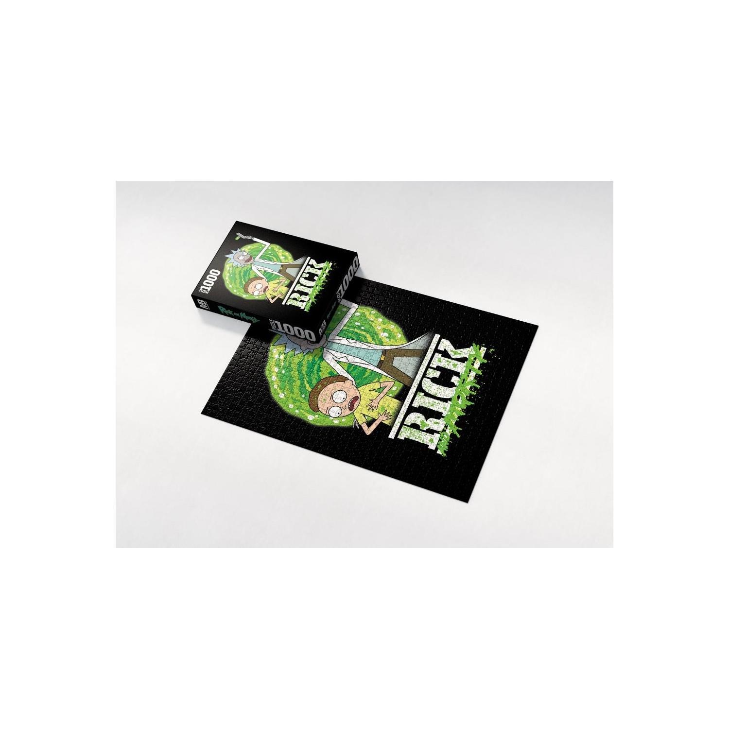Mabbels Puzzle Rick And Morty Portral 1000 Parça Puzzle