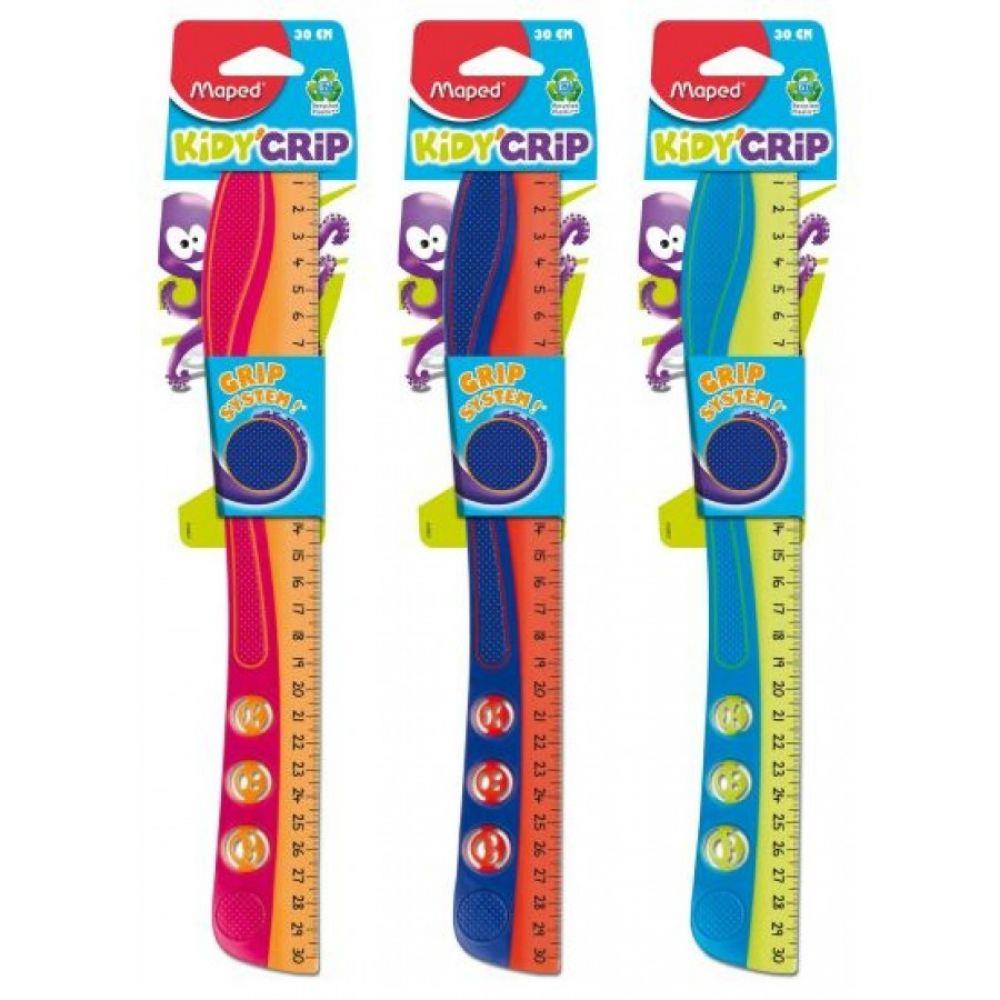 Maped Cetvel Kidy Grip 30 CM Cetvel