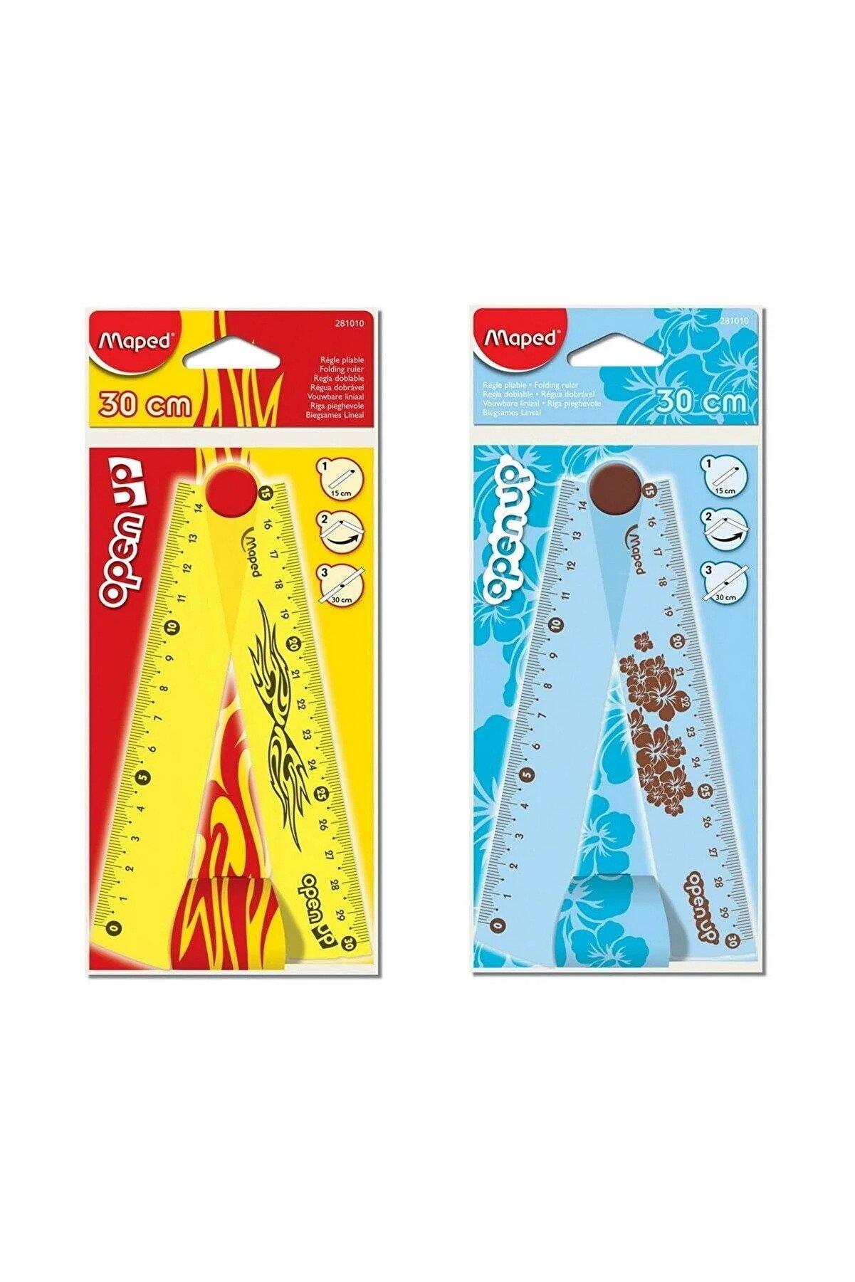 Maped Cetvel Plastik Katlanabilir 30 CM Katlanabilir Plastik Cetvel