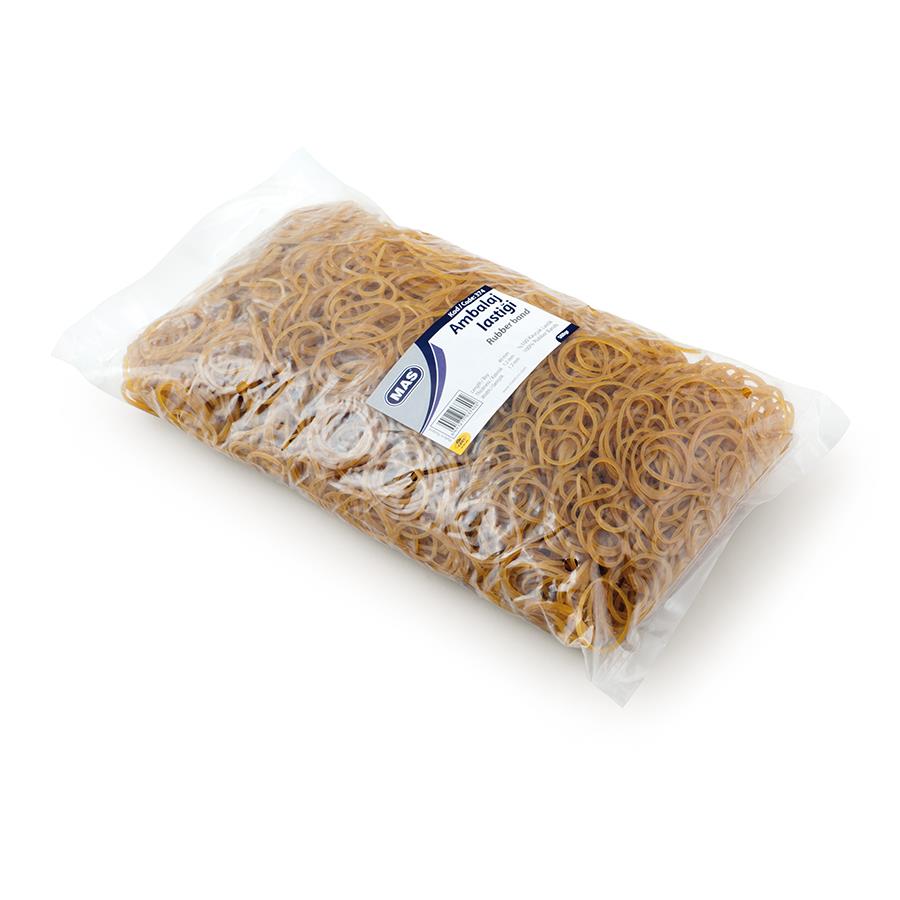 Mas Ambalaj Lastik Poşet Mini %100 Kauçuk 500 Gram Poşet Lastik