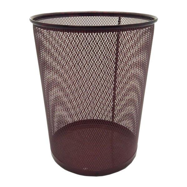 Mas Çöp Kovası Metal Tam Perforeli 10 Litre Bakır Çöp Kovası