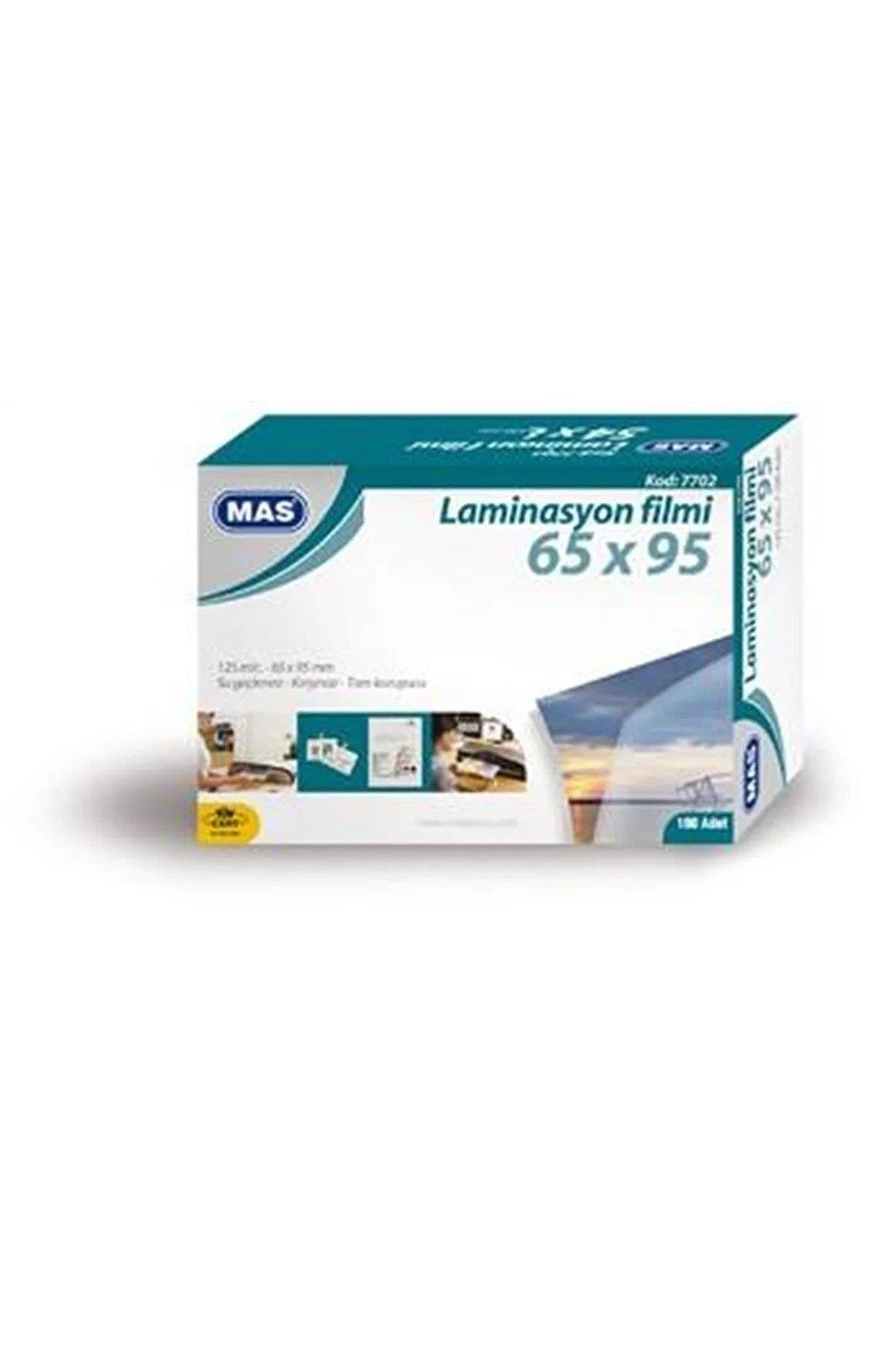 Mas Laminasyon Filmi 125 Micron 65 x 95 MM Laminasyon Filmi