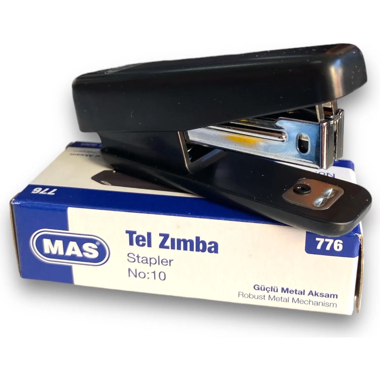 Mas Zımba Makinesi Sturdy S No:10 Siyah Zımba Makinası