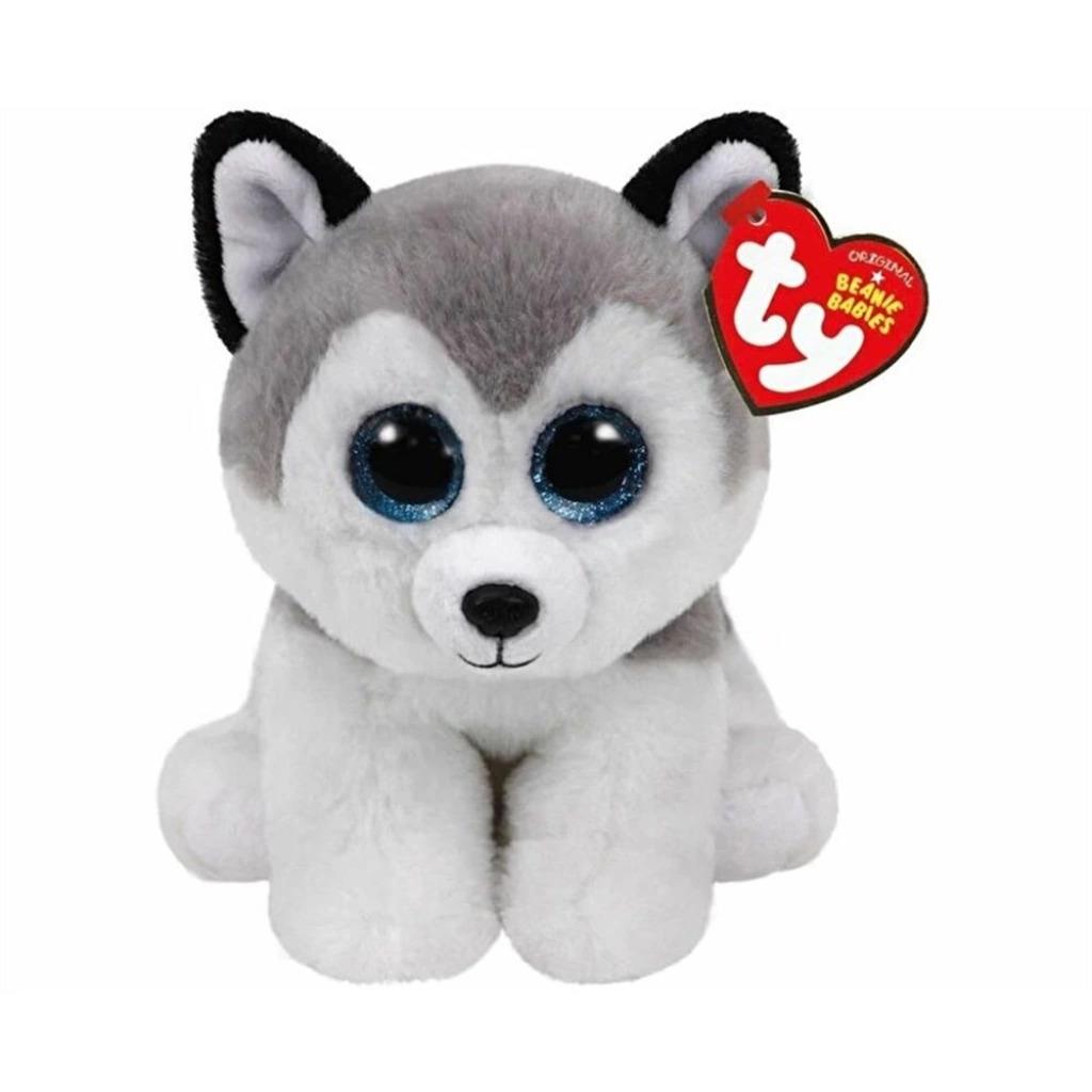 Mega Beanie Babies Buff Sibirya Kurdu Peluş 15 Cm