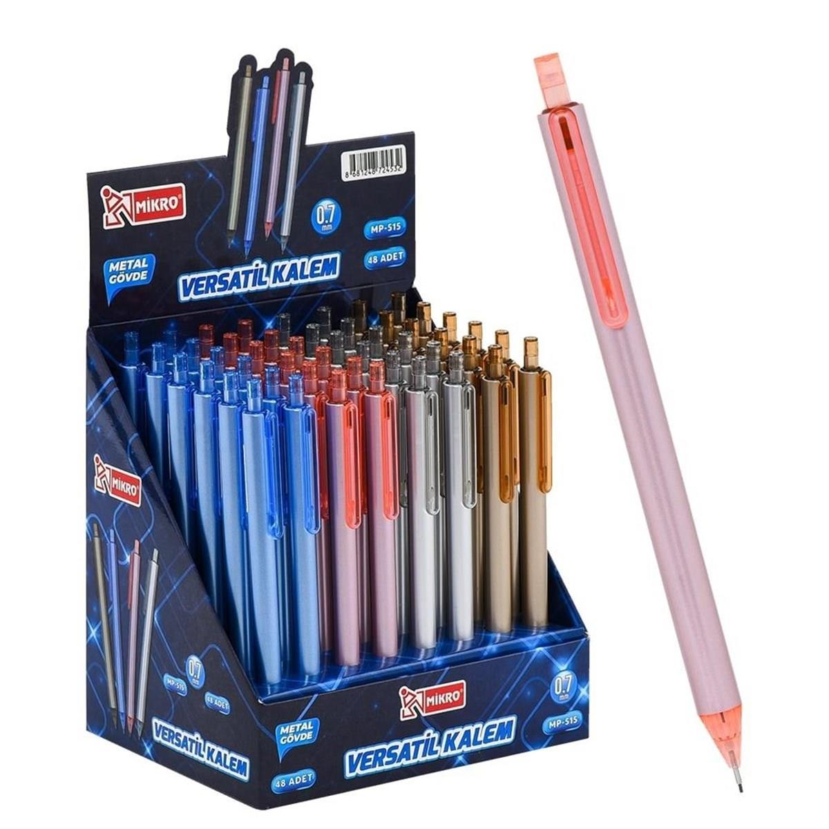 Mikro Versatil Kalem 0.7 Mm Uçlu Kalem (48 Li Paket)
