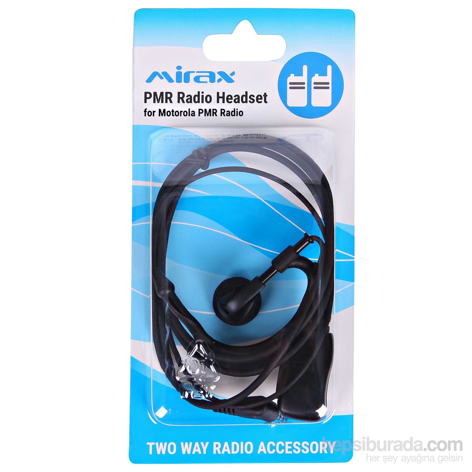 Mirax MT100-PM02 PMR Motorola T6-T60-T8 Telsiz Serisi Kulaklık