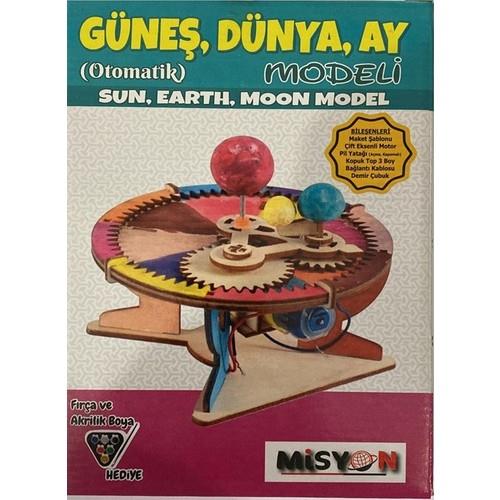 Misyon Dünya-Güneş-Ay Modeli Set Otomatik Deney Seti