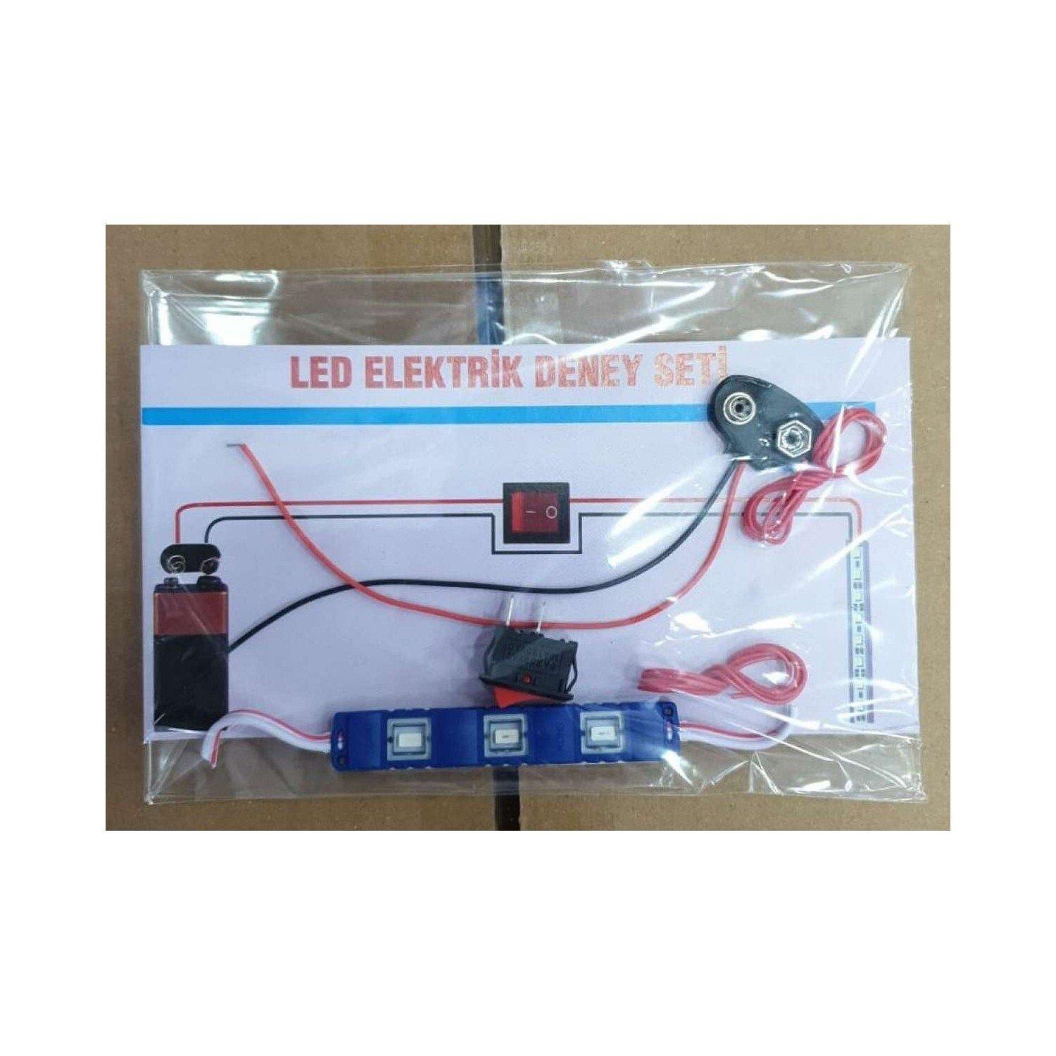 Misyon Şerit LED Deney Seti - LED Bağlantı Deney Seti