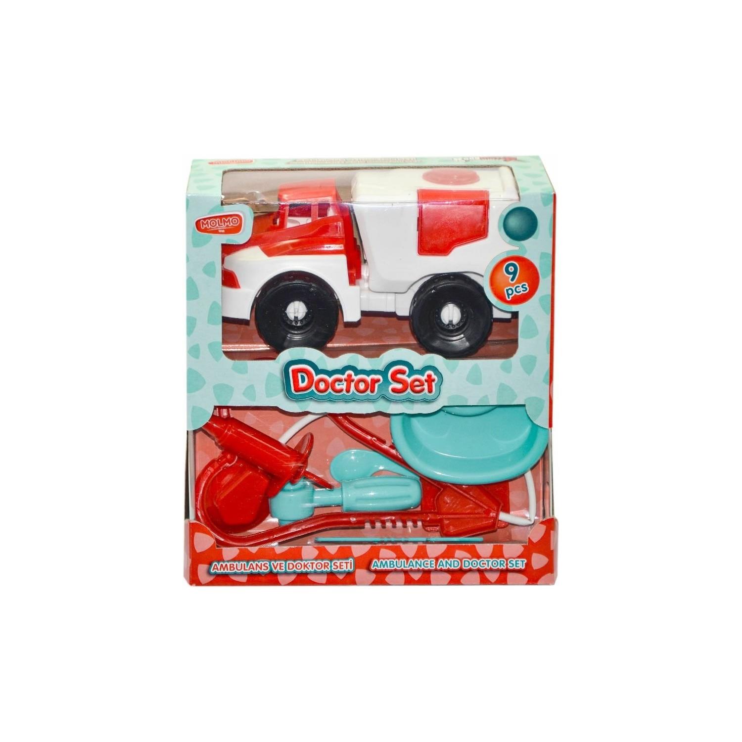 Molmo Ambulanslı Doktor Seti Doktor Oyun Seti