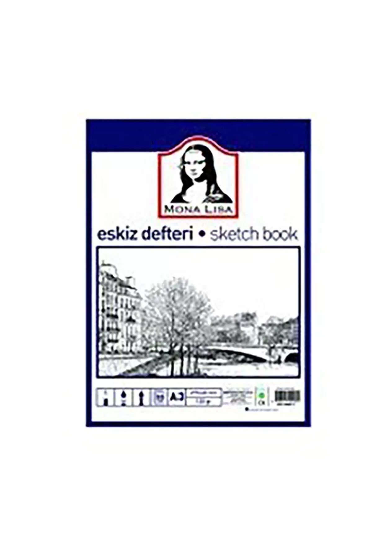 Monalisa Eskiz Defteri 50 YP 120 GR A3 BN05-3