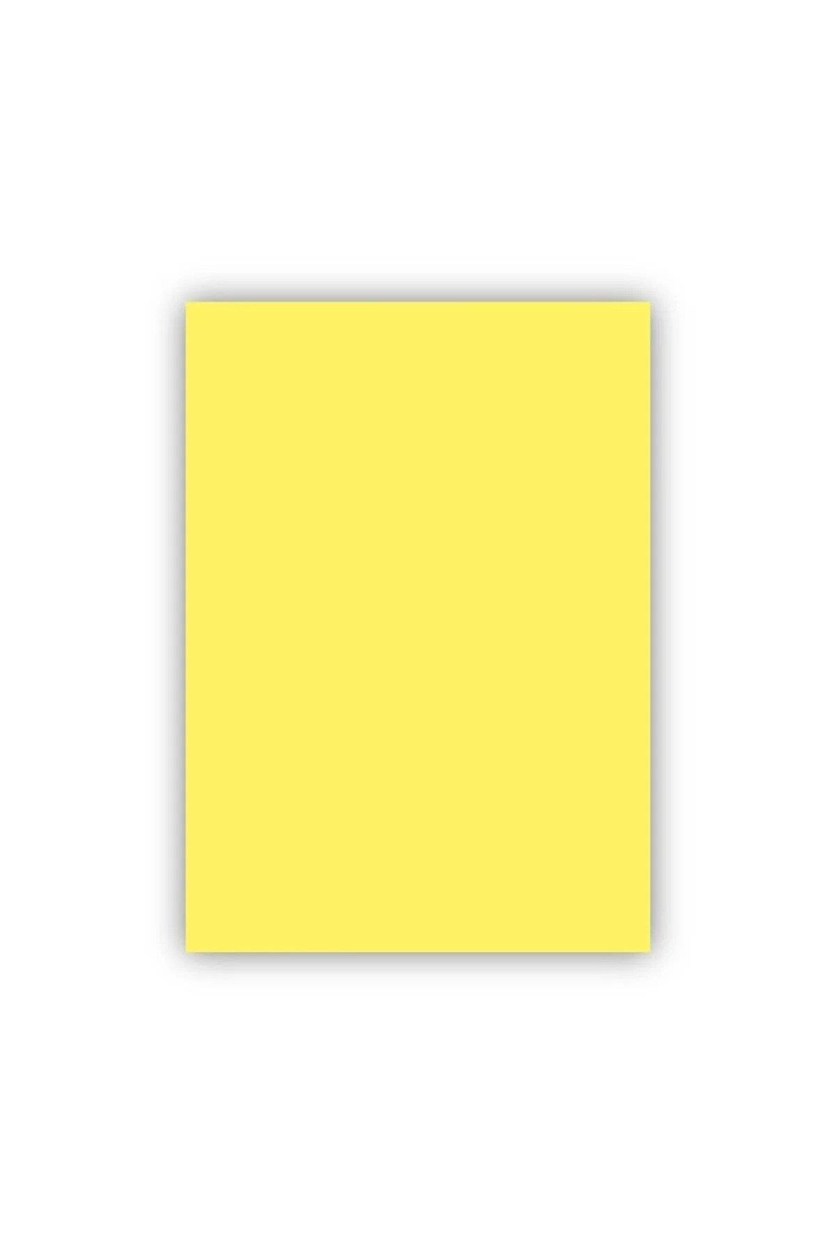 Mondi Fon Kartonu 50x70 Cm 120 Gram Sarı Fon Kartonu (100 Lü Paket)