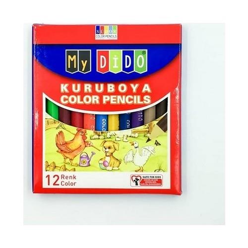 My Dido Kuru Boya Kısa 12 Renk Kısa Boy Kuru Boya