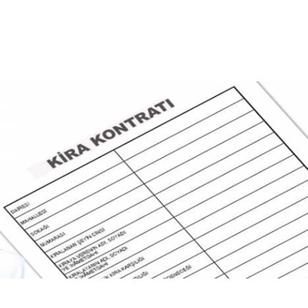 Nalbant Kira Kontratı Kira Sözleşmesi (100 Lü Paket)