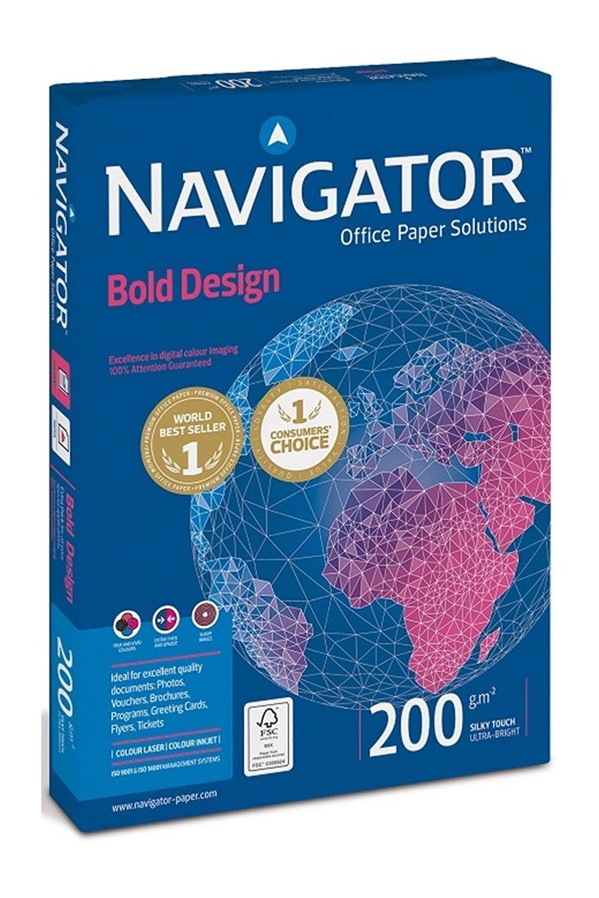 Navigator A4 Gramajlı Fotokopi Kağıdı 200 Gram Beyaz 1 Paket 150 Yaprak