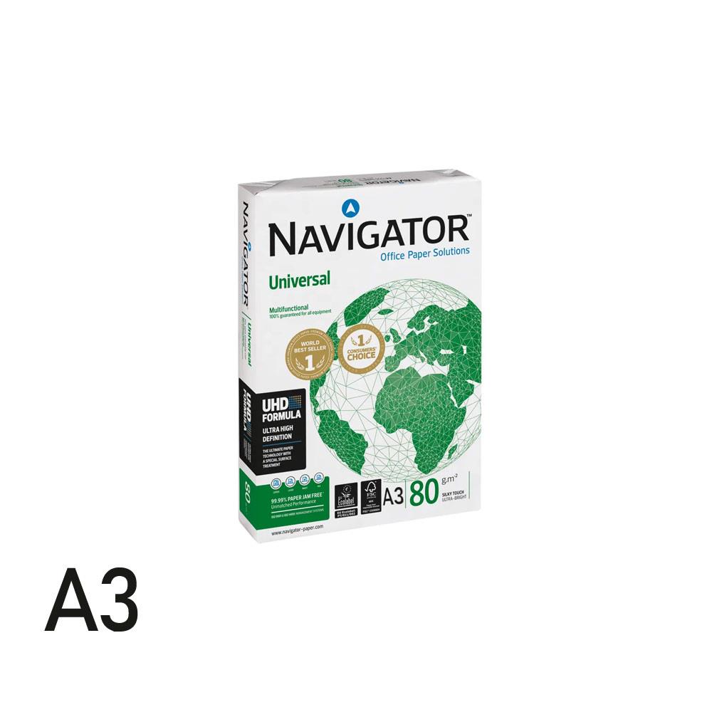 Navigator Fotokopi Kağıdı 500 LÜ A3 80 Gram Beyaz
