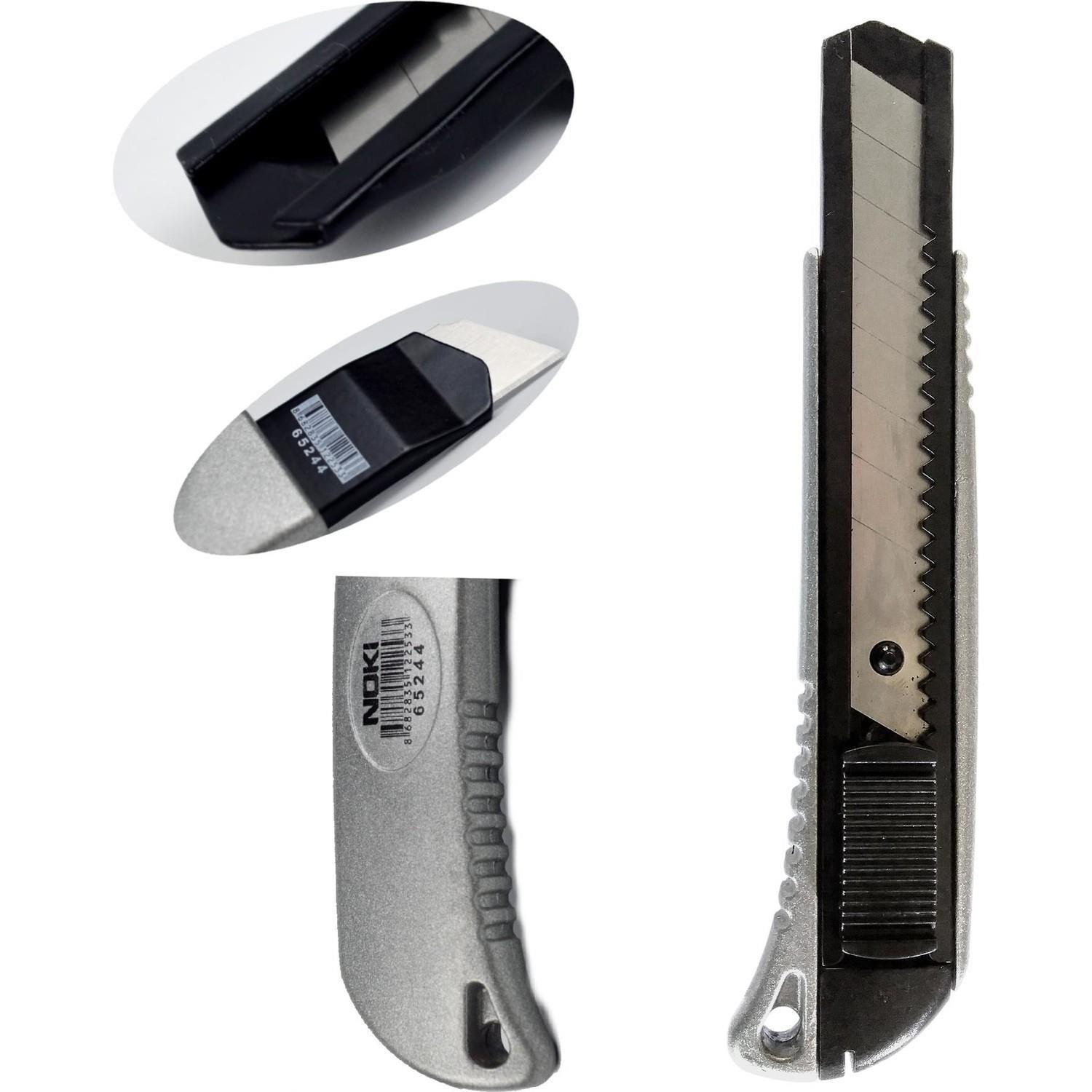 Noki Geniş Profesyonel Metal Geniş Maket Bıçağı (24 Lü Paket)