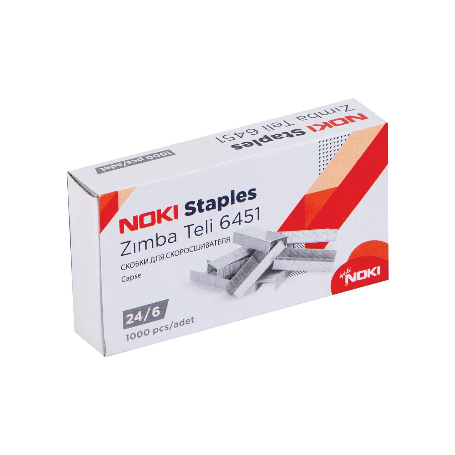 Noki Zımba Teli 24/6 Beyaz Zımba Teli 1000 Li (10 Lu Paket)