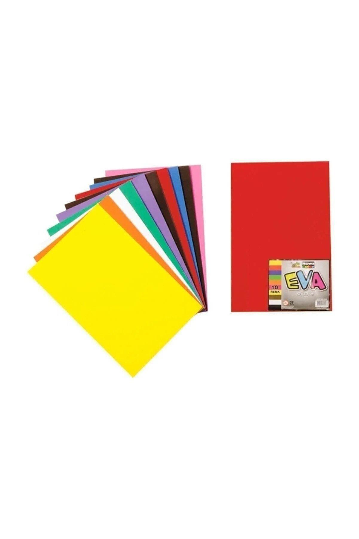 Nova Color Eva 20x30 CM 10 Lu Karışık Renk Eva