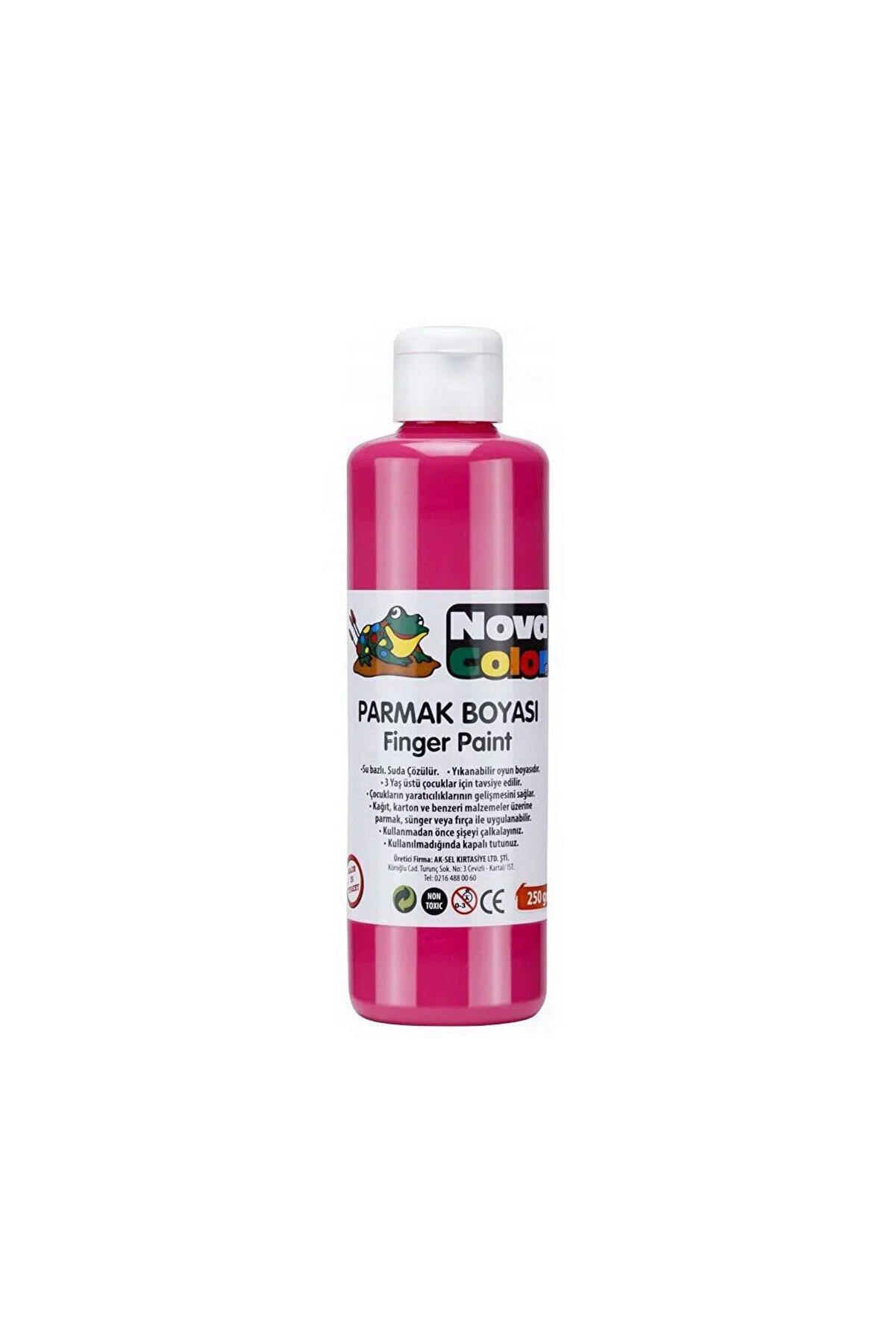 Nova Color Parmak Boyası Pembe 250 Gram Pembe Parmak Boyası