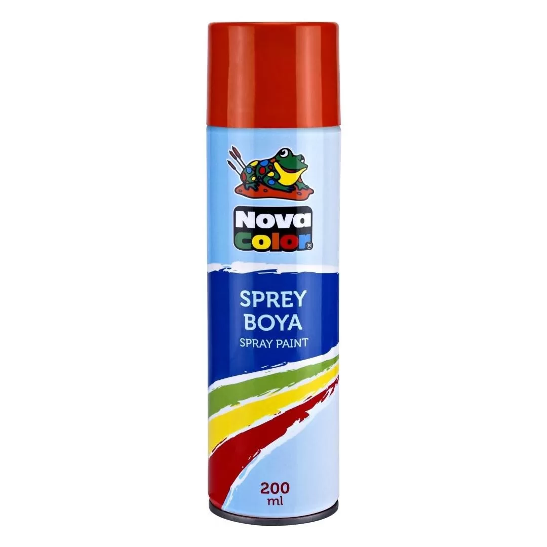 Nova Color Sprey Boya 200 ML Turuncu NC-807