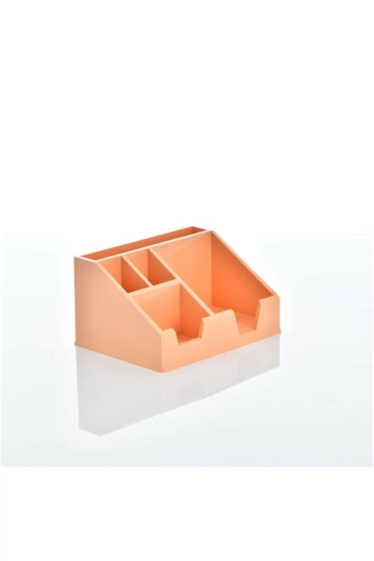 Ops Masa Seti Kalemlik Organizer Pastel Turuncu Masa Üstü Organizer
