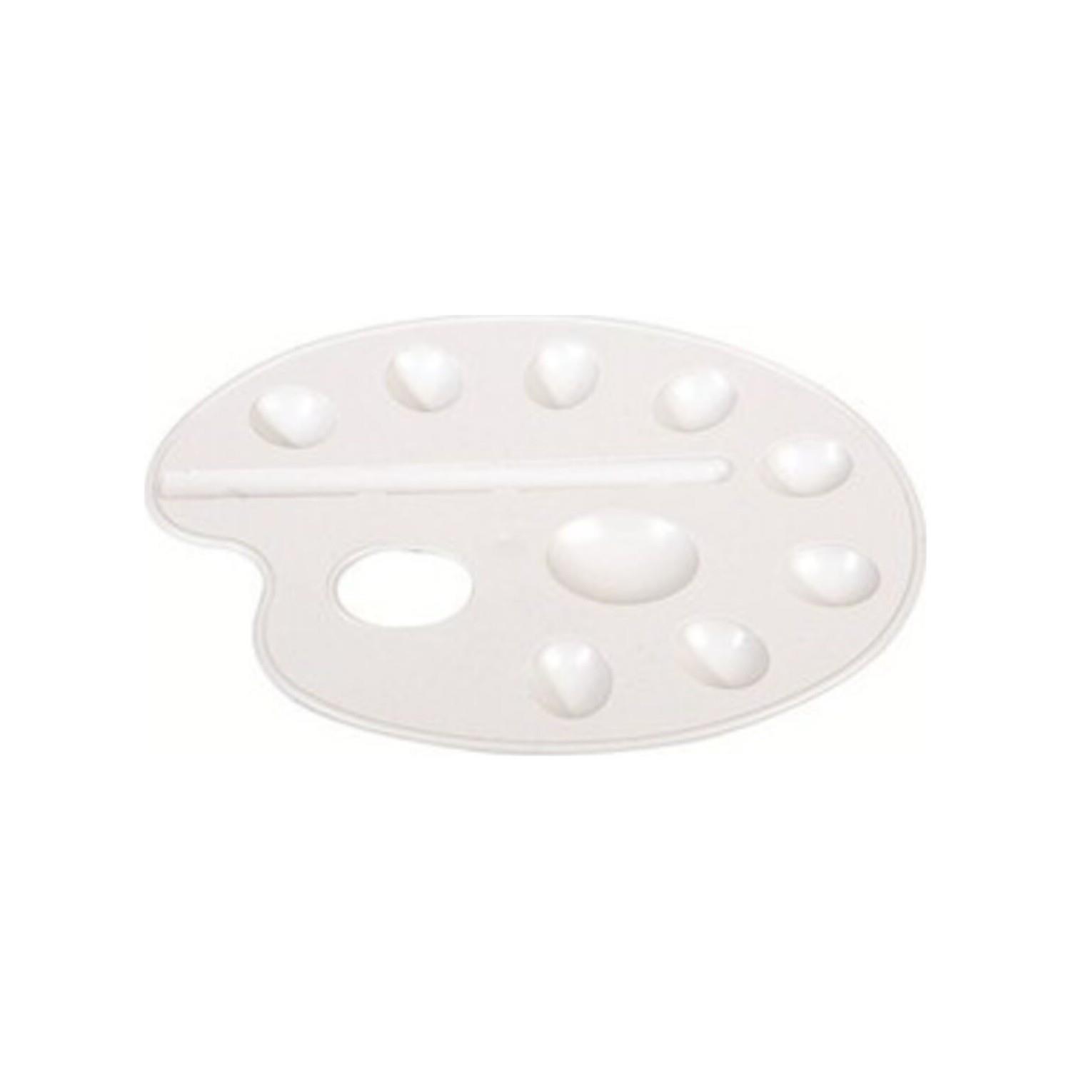 Ops Resim Paleti 27 Cm Godeli Oval Renkli Resim Paleti