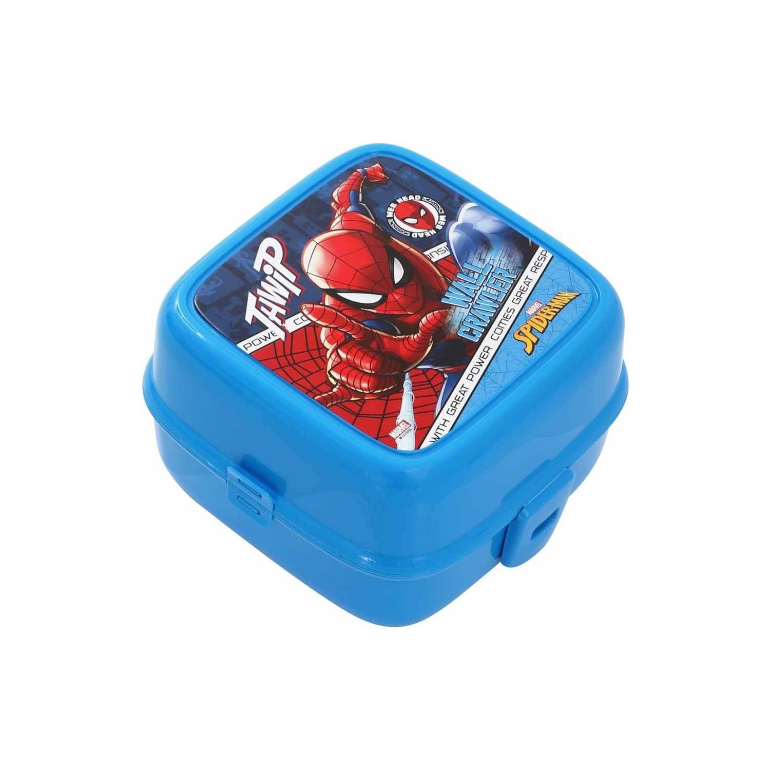 Otto Beslenme Kabı Spiderman Wall Crawler W2 Çatal Kaşıklı Beslenme Kabı