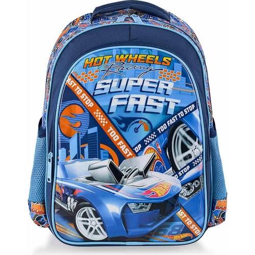 Otto Hot Wheels Super Fast Okul Çantası Erkek Çocuk İlkokul Sırt Çantası