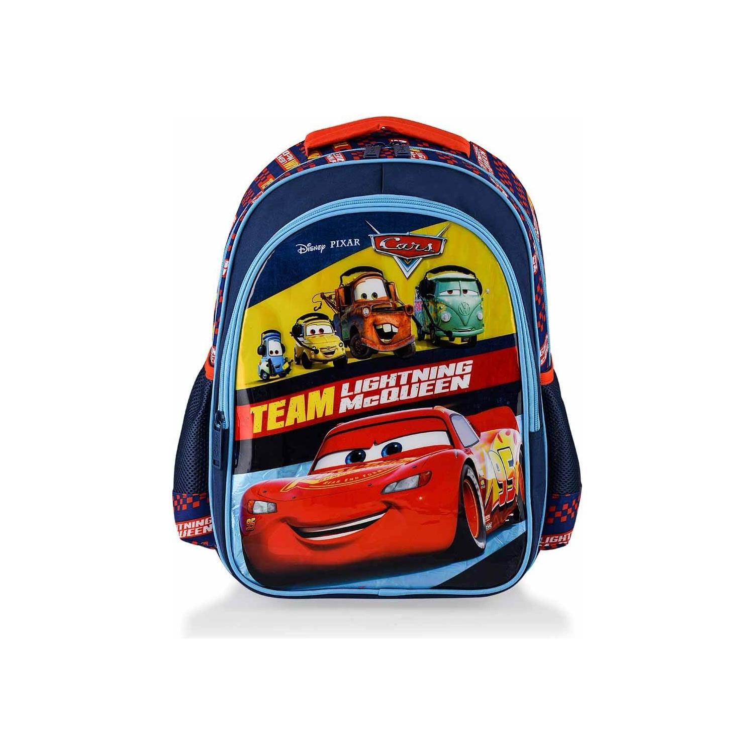 Otto İlkokul Çantası Cars Team Lightning Mcqueen Okul Çantası