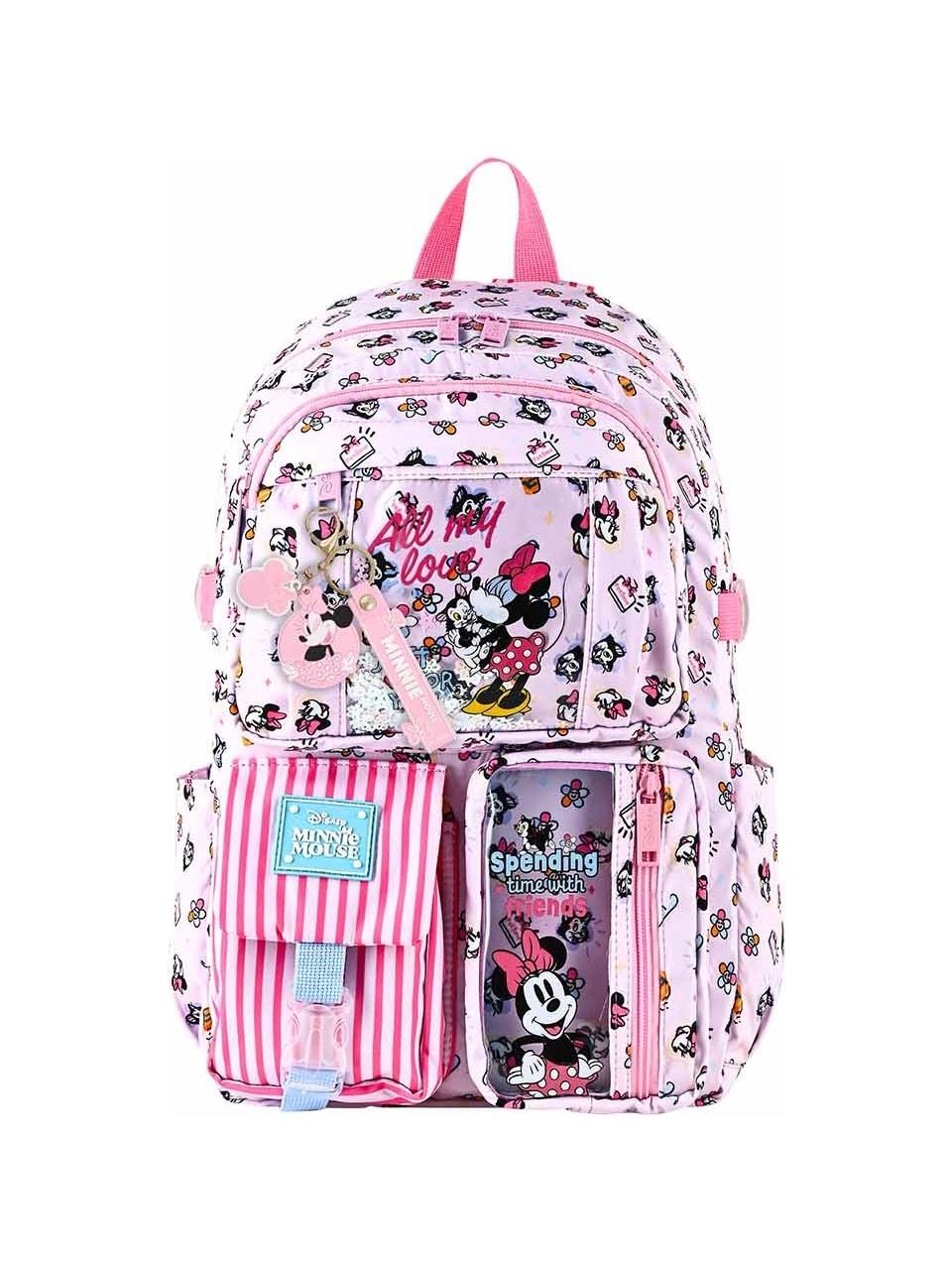 Ottonya Minnie Mouse Ilkokul Çantası Charm-Lx Jfu