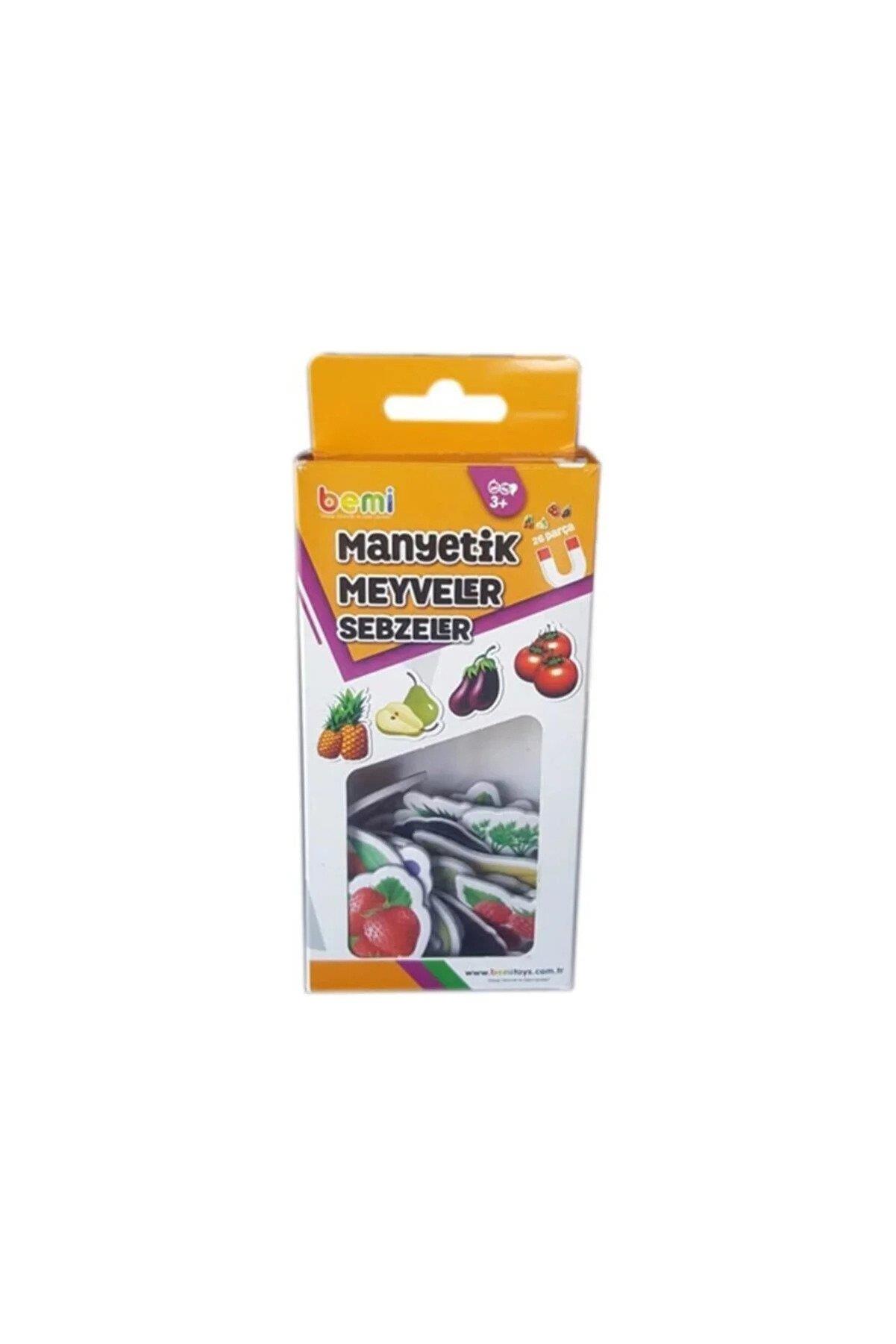 Panda Manyetik Meyveler Sebzeler