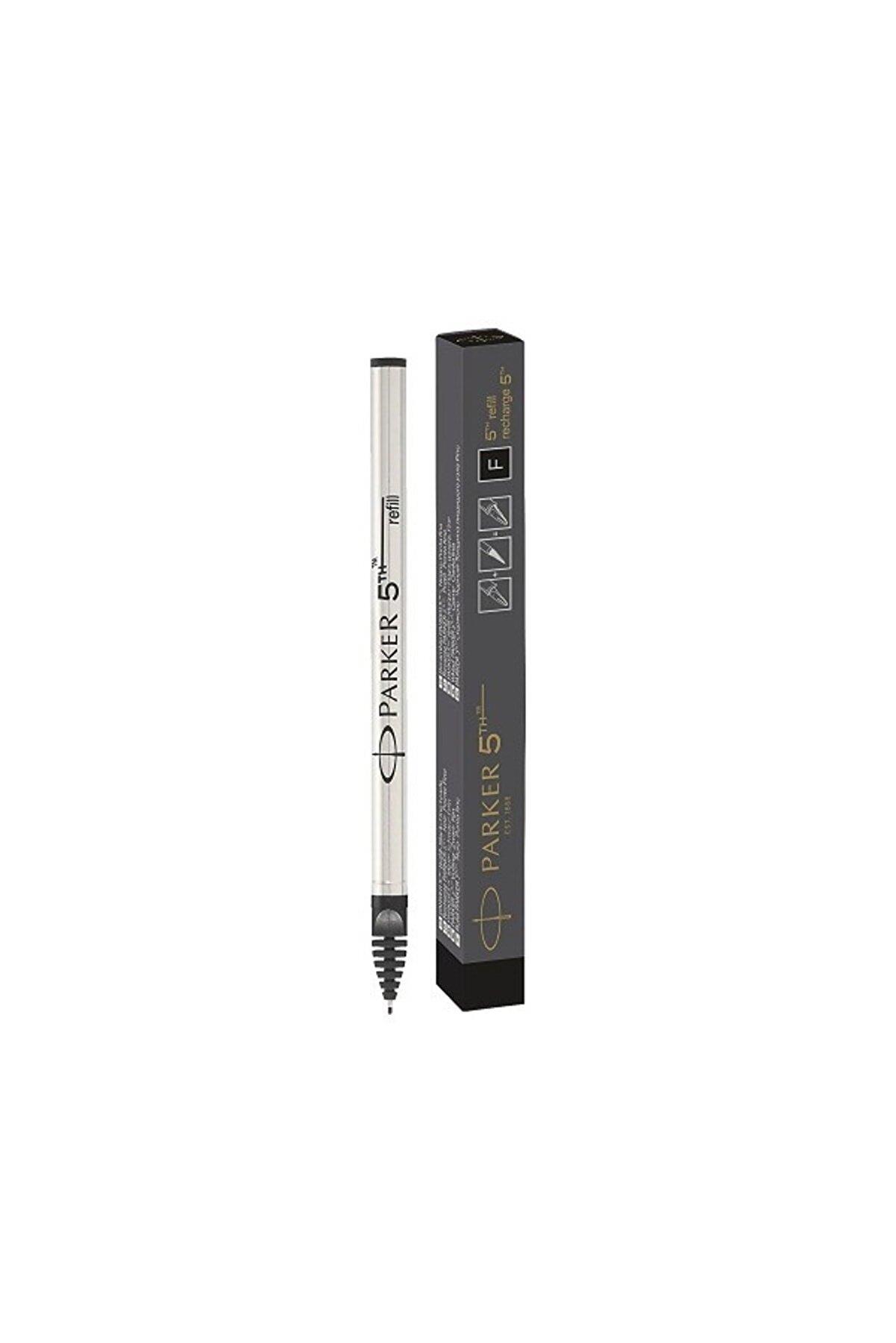 Parker 5 TH Refill Tekli Kutu F Uç Siyah Refil