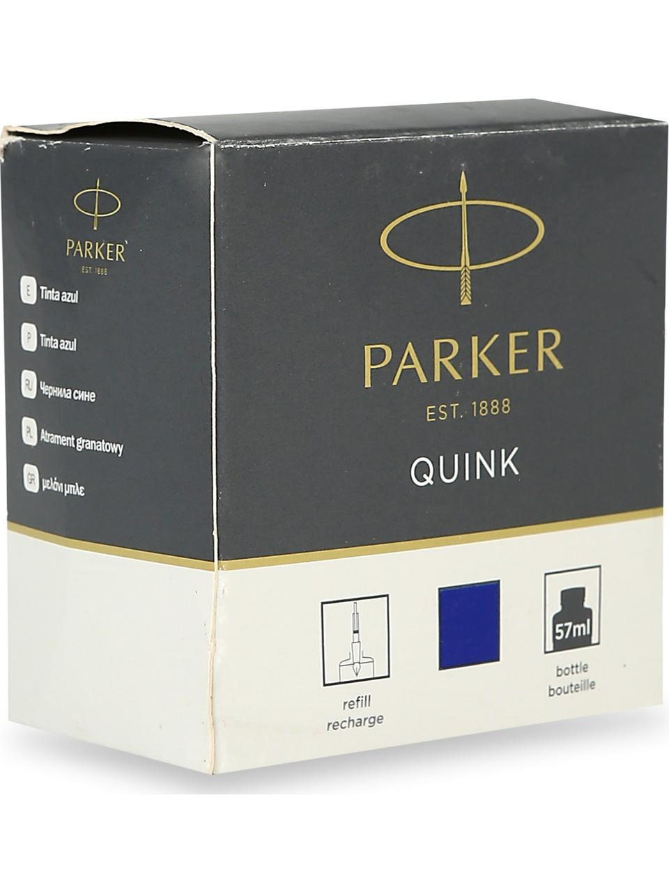 Parker Dolma Kalem Mürekkebi Quink 57 ML Mavi Dolma Kalem Mürekkebi