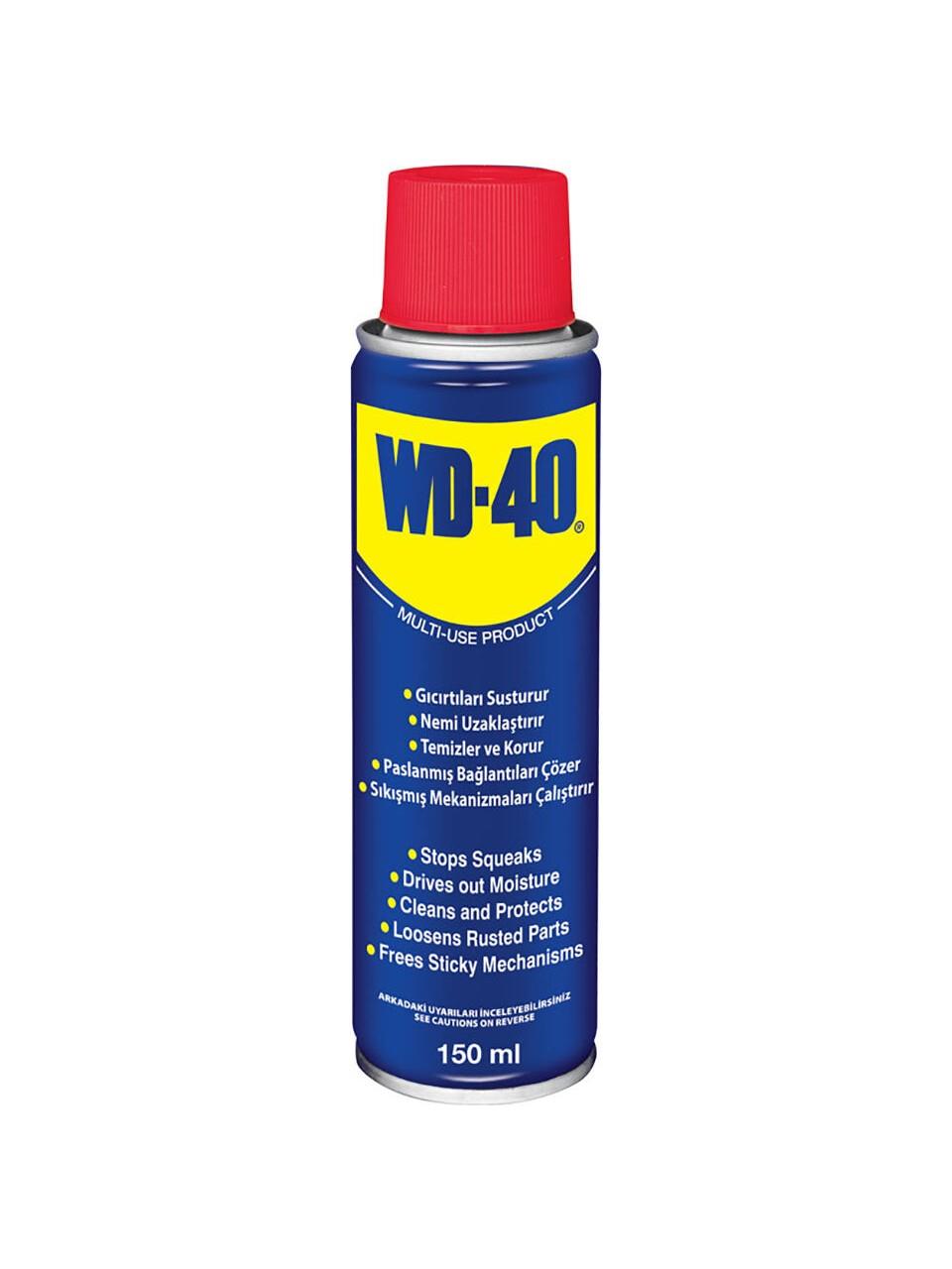 Pattex WD-40 Çok Amaçlı Pas Sökücü Metal Yüzeyler İçin 150 ml Nemi Uzaklaştırır