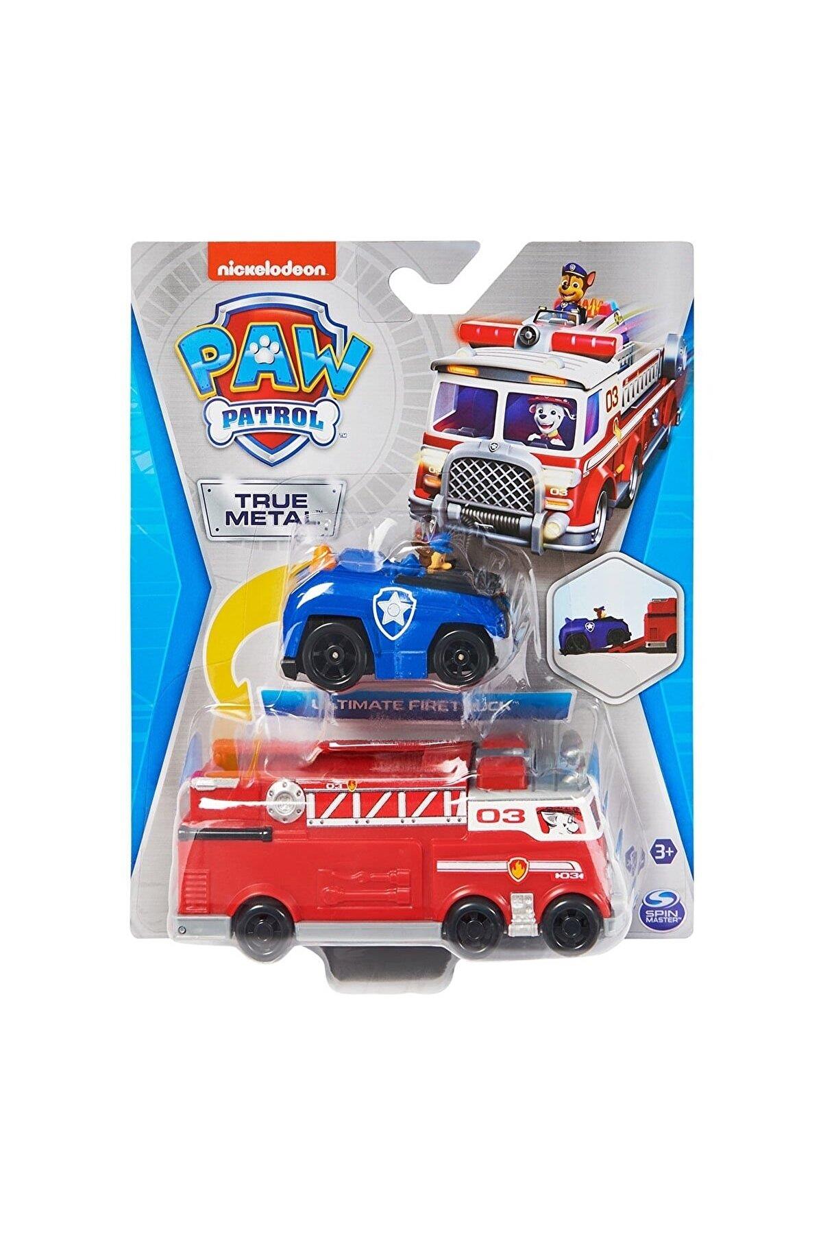 Paw Patrol True Metal İtfaiye Ekibi Aracı
