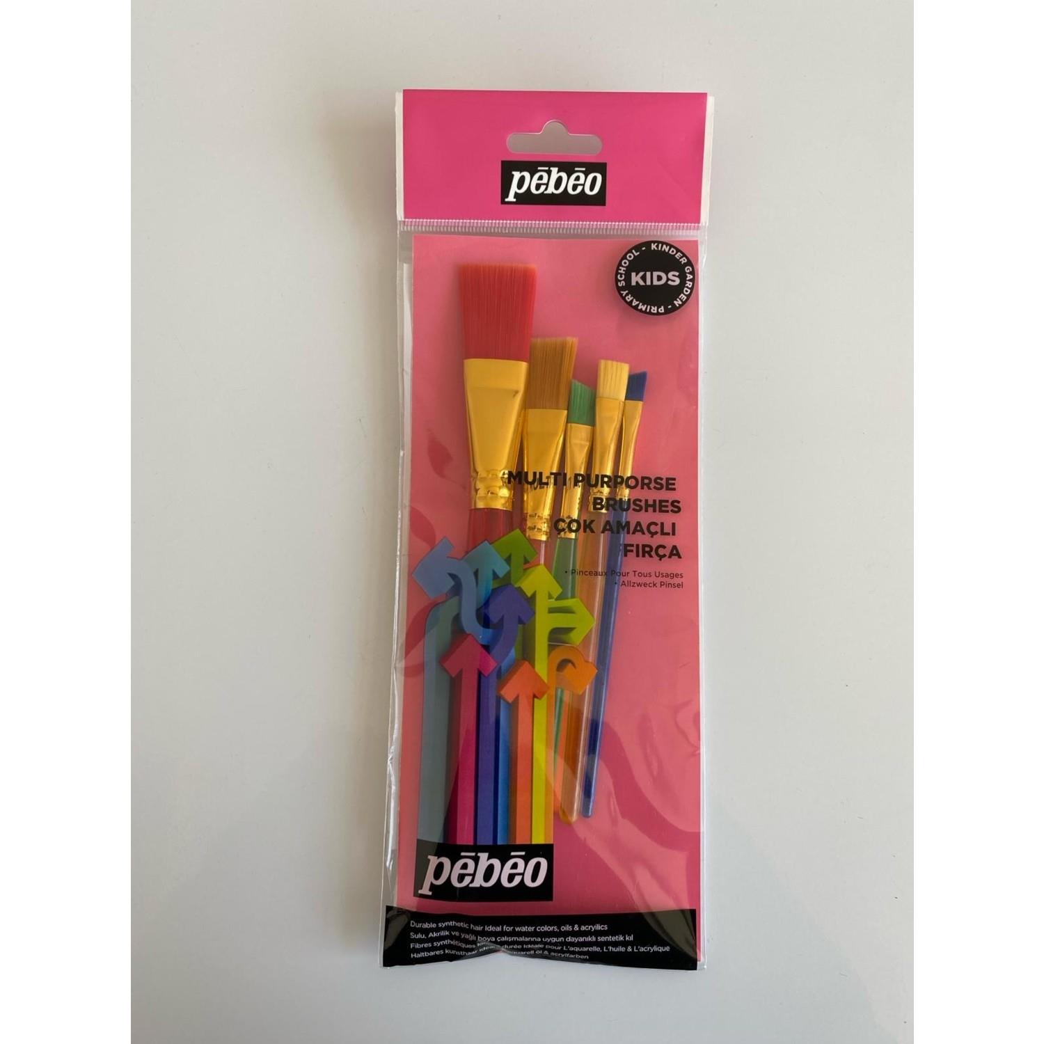 Pebeo Fırça Set 5 Li Kids Çocuk Fırça Seti
