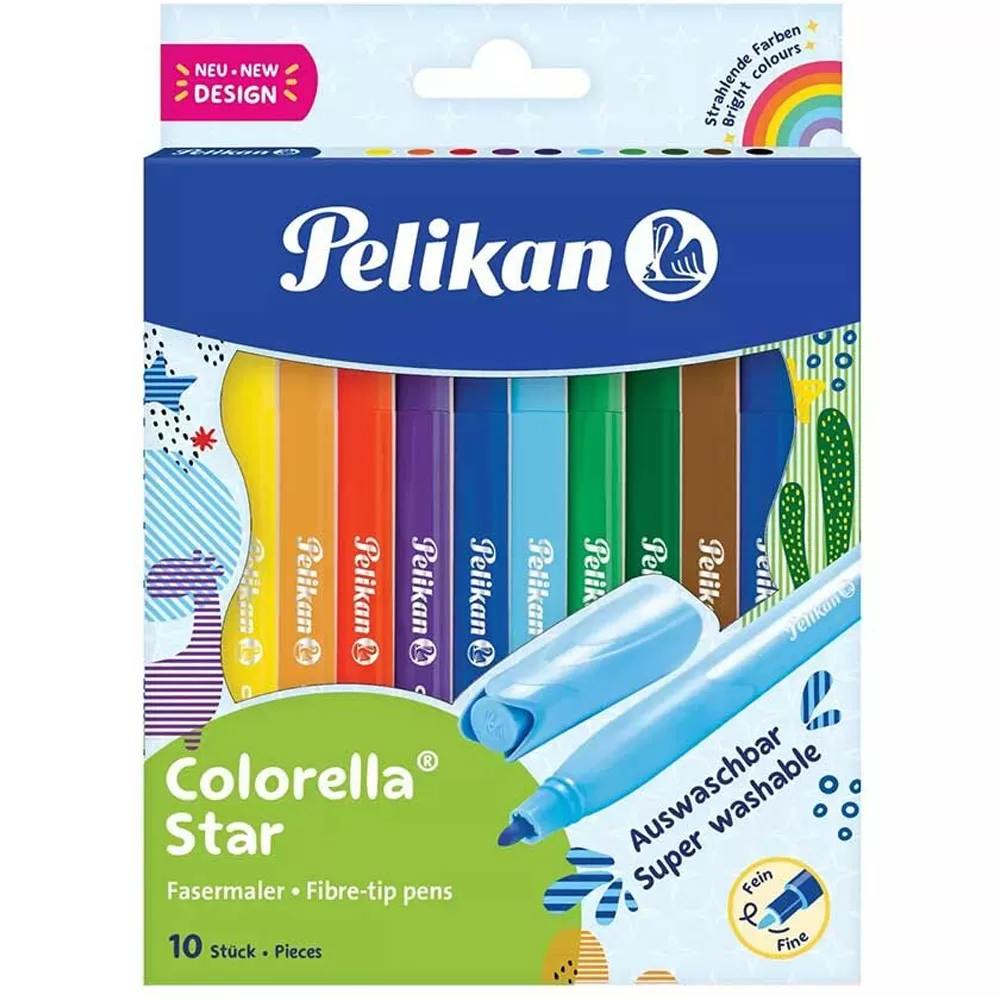 Pelikan Keçeli Kalem Colorella 10 Renk