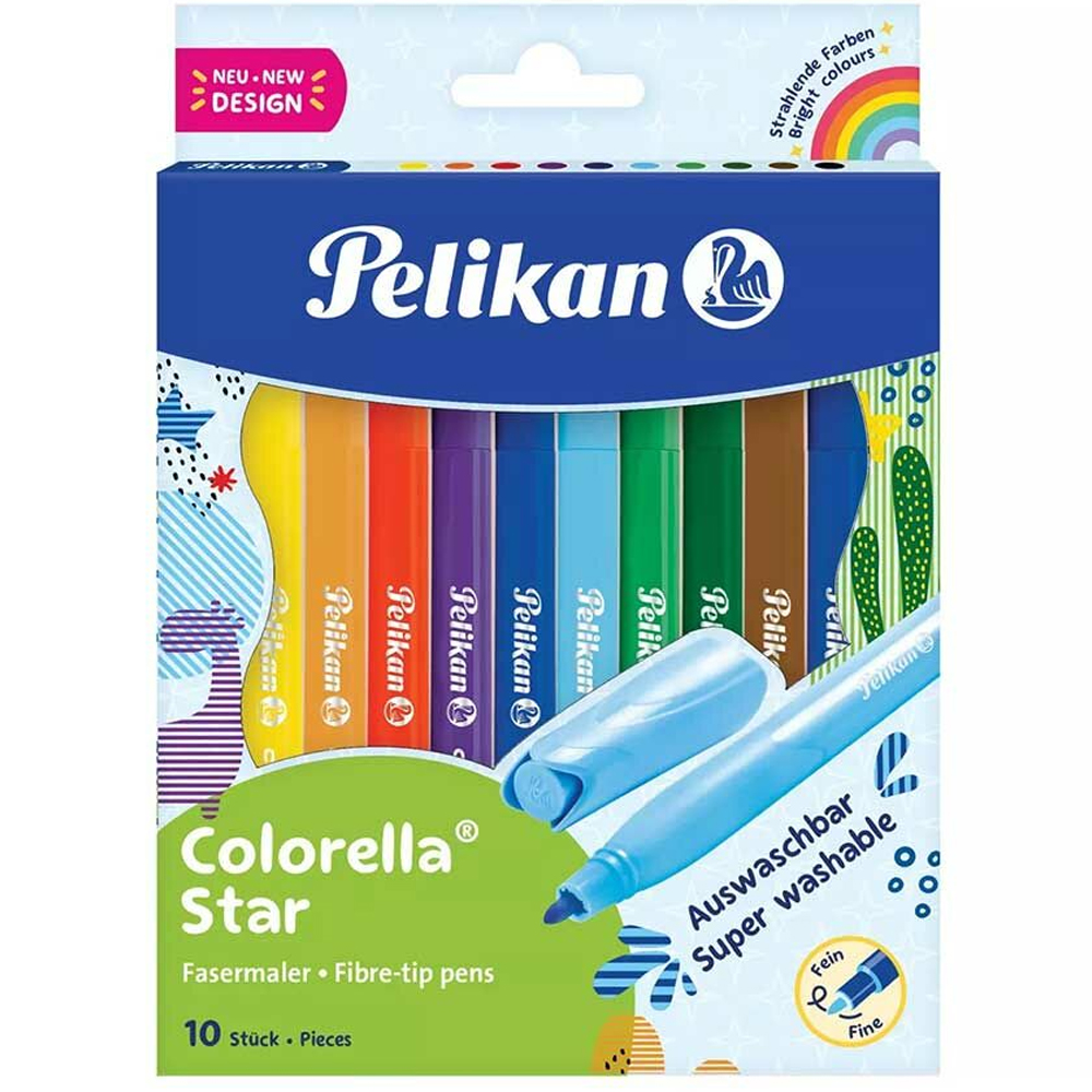 Pelikan Keçeli Kalem Colorella 10 Renk