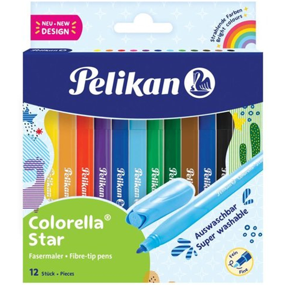 Pelikan Keçeli Kalem Colorella 12 Renk