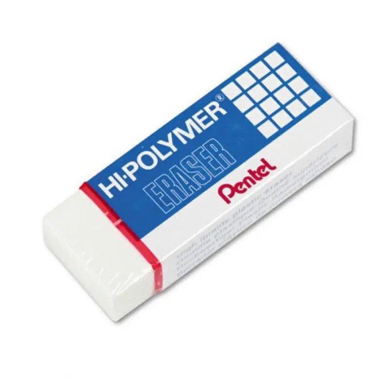 Pentel Öğrenci Silgisi Hi-Polymer Büyük Silgi (36 Lı Paket)