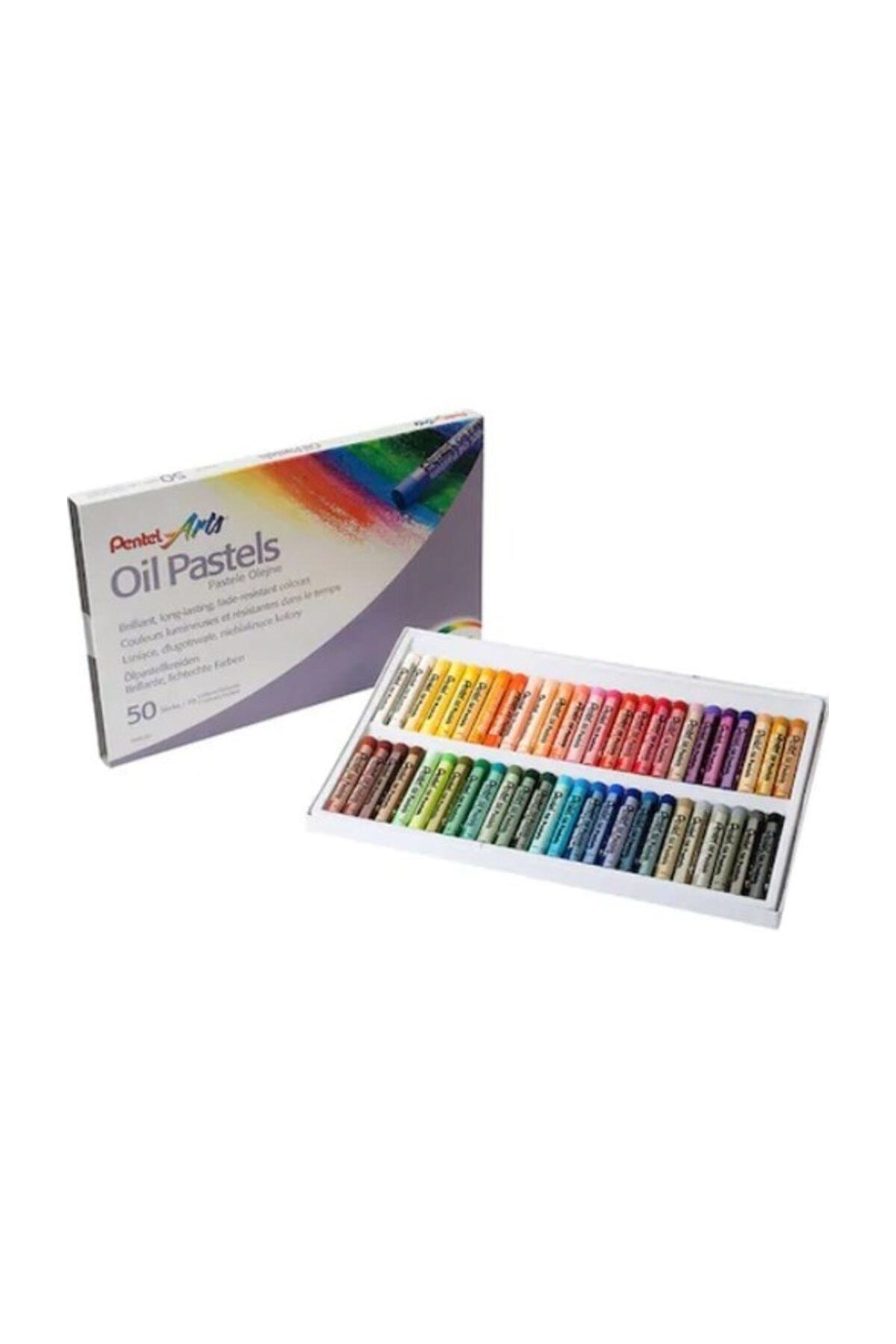 Pentel Pastel Boya Yağlı 50 Renk