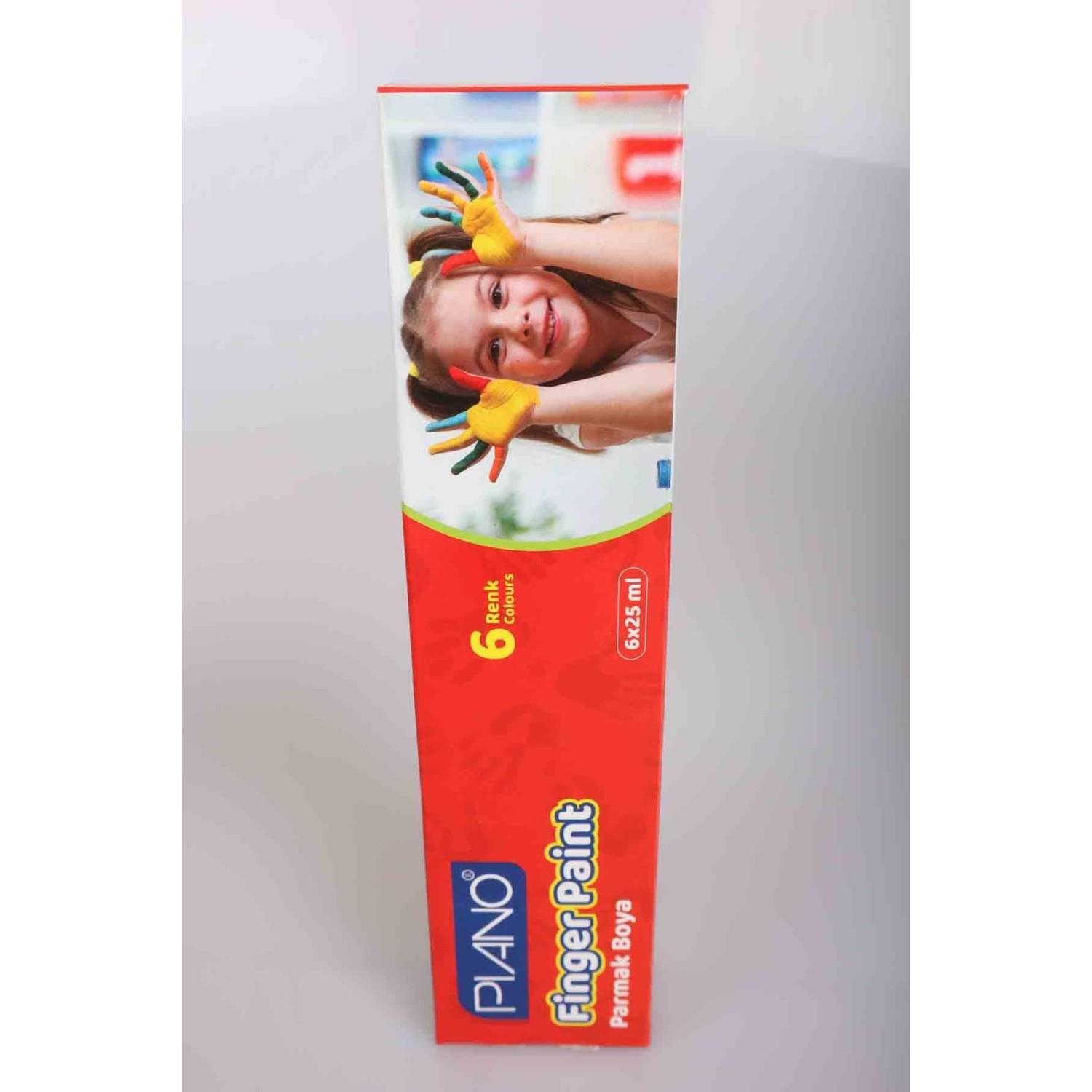 Piano Parmak Boya 6 Renk 25 ML Parmak Boyası