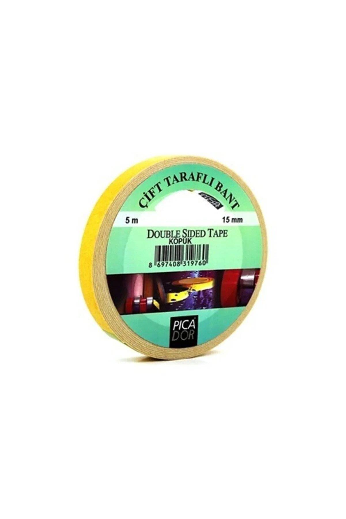 Picador Çift Taraflı Bant Köpük Rulo Askılı 15 MM x 5 Metre
