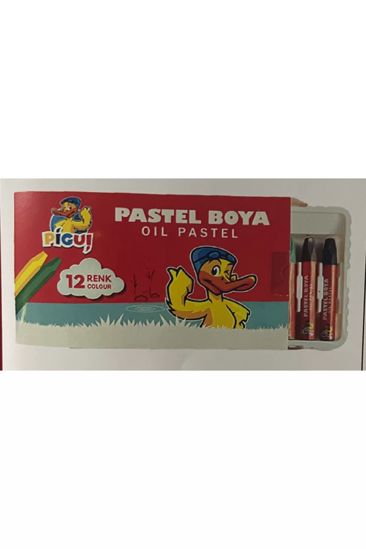 Piguipastel 12 Renk Pastel Boya