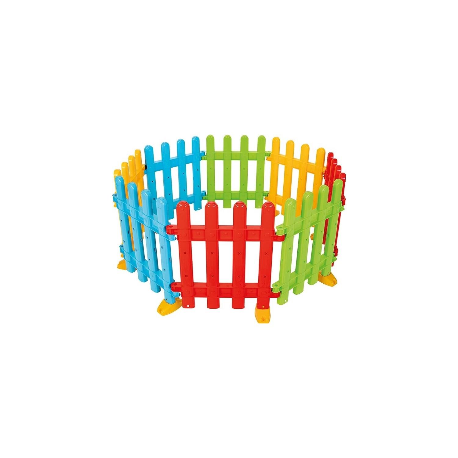Pilsan Oyuncak Multi Çit Oyun Alanı 8 Parça Plastik Çit