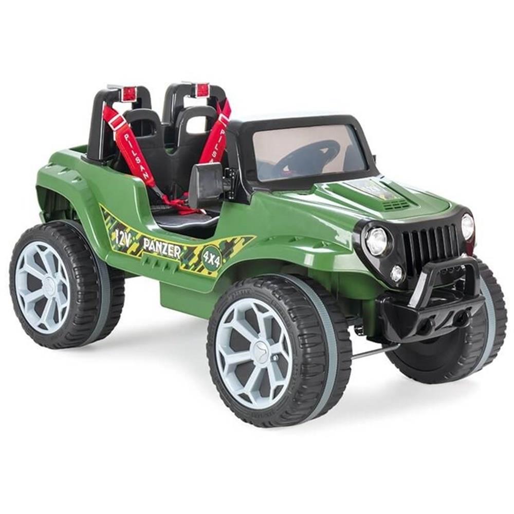 Pilsan Panzer Çift Kişilik 4X4 Akülü Araba 12 Volt Çift Kişilik Akülü Araba