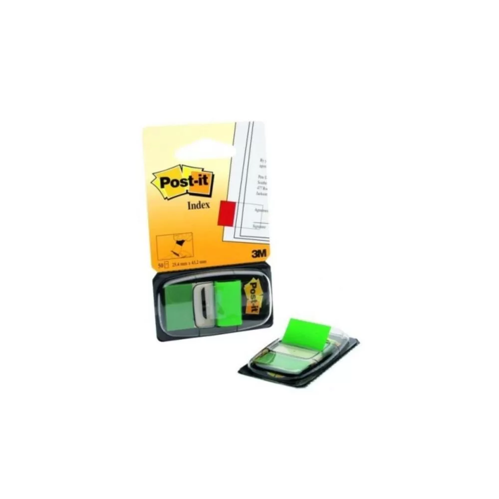 Post-it İndeks 50 Lİ Yeşil 680-3