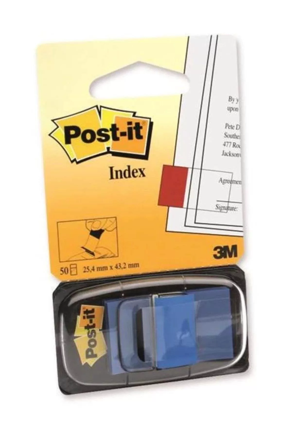 Post-it İndeks 50 Lİ Mavi 680-2