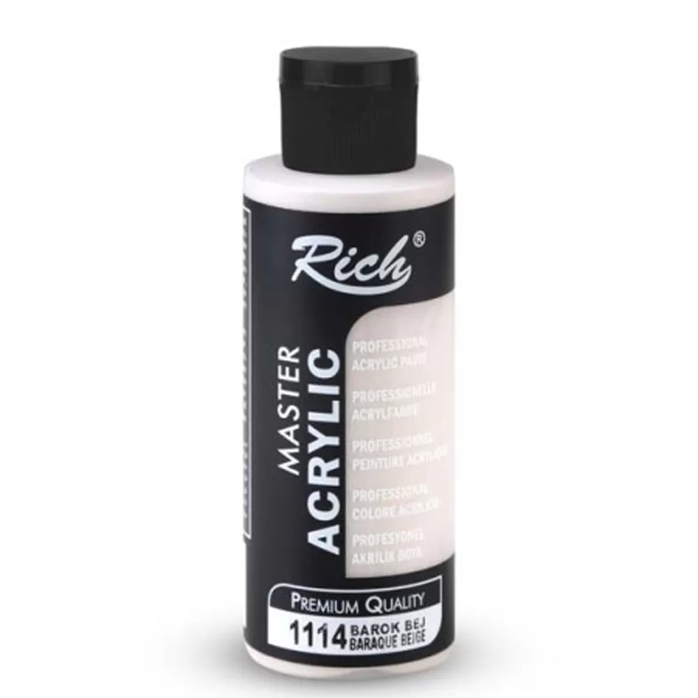 Rich Akrilik Boya Master 120 CC Barok Bej